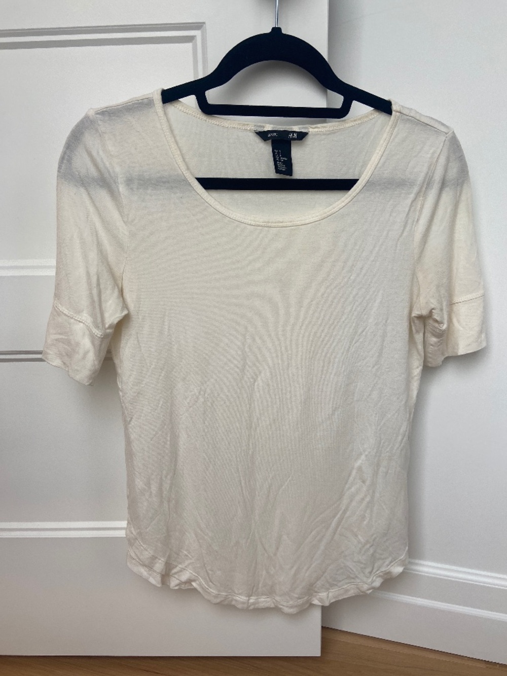 Cream Basic H&M t-shirt